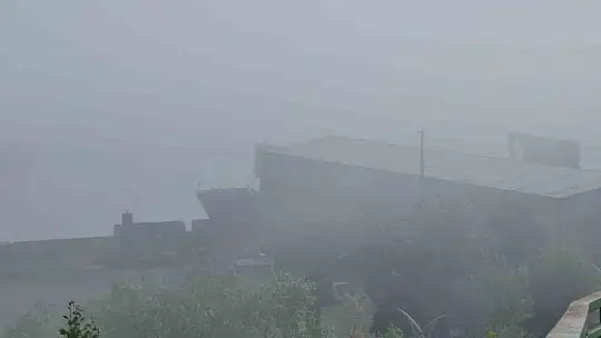 Zonguldak'ta soğuk hava kenti beyaza bürüdü