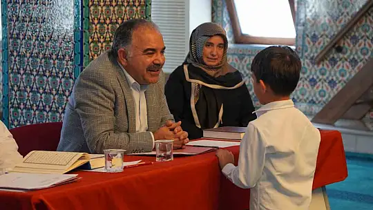 Yaz Kur'an Kursu öğrencileri yarıştı