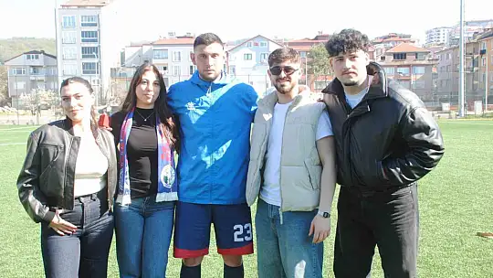 Zonguldak'ta yeşil sahada çifte mutluluk
