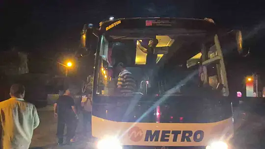 Şoförlerin tartışması Bartın polisini alarma geçirdi