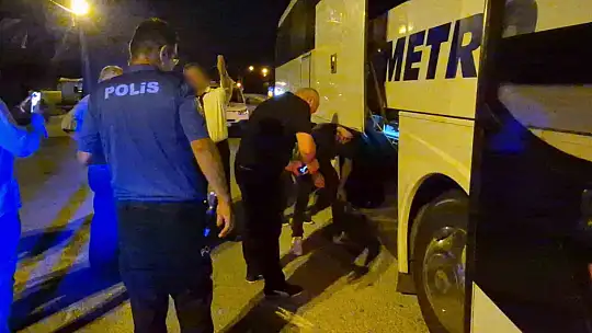 Şoförlerin tartışması Bartın polisini alarma geçirdi