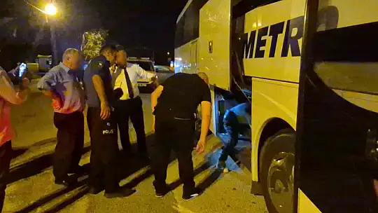 Şoförlerin tartışması Bartın polisini alarma geçirdi