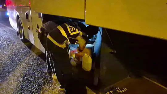Şoförlerin tartışması Bartın polisini alarma geçirdi