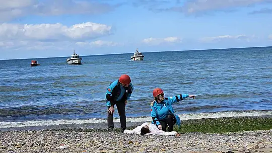 Zonguldak'taki sel ve taşkın tatbikatı gerçeğini aratmadı