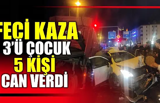 Bayram yolu kana bulandı