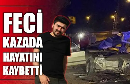 Genç sürücü öldü