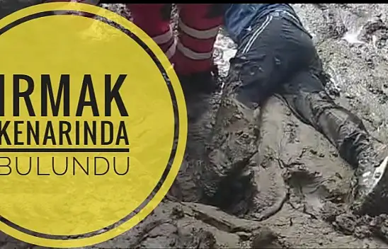 Irmak kenarında bulundu