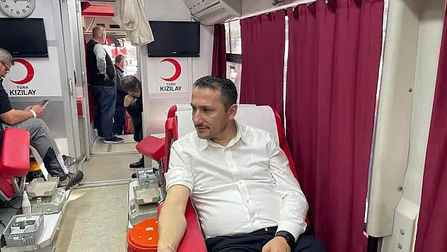 AK Parti'den kan bağışı