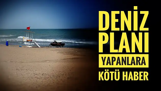 10 plajda 3 gün deniz yasağı var