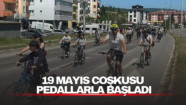 19 Mayıs Coşkusu Bartın'da Pedallarla Başladı