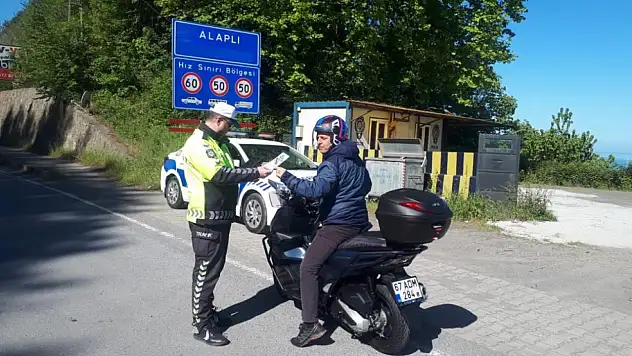 216 sürücüye ceza kesildi