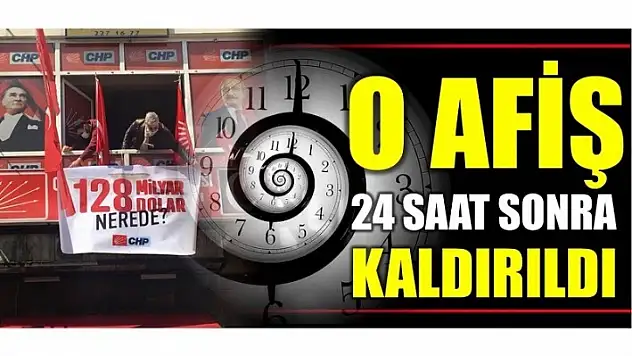 24 SAAT SONRA KALDIRILDI