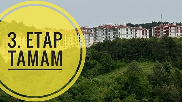 3. Etap TOKİ konutları tamam