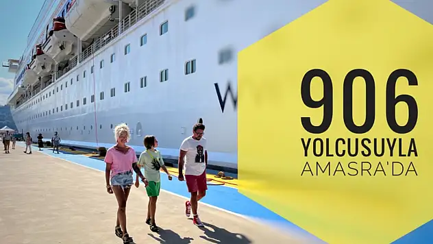906 yolcuyla geldi