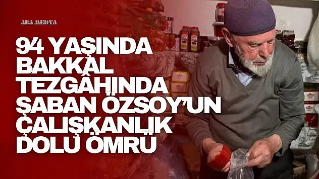 94 Yaşında Bakkal Tezgâhında