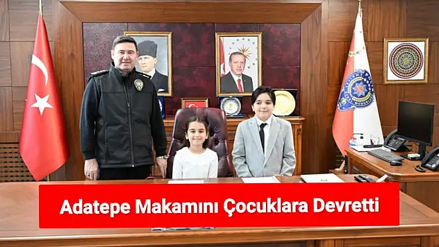 Adatepe Makamını Çocuklara Devretti