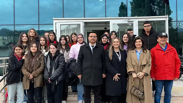 Abdipaşa ÇPAL'den Ulus MYO'ya tanıtım ziyareti