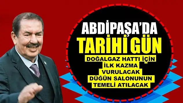 Abdipaşa'da tarihi gün için hazırlıklar sürüyor