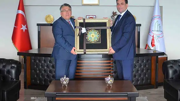 ADNSU Rektörü Babanlı'dan Rektör Özölçer'e ziyaret