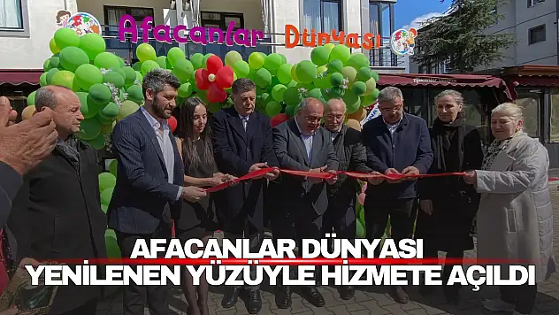 Afacanlar Dünyası Yenilenen Yüzüyle Yeniden Hizmete Açıldı