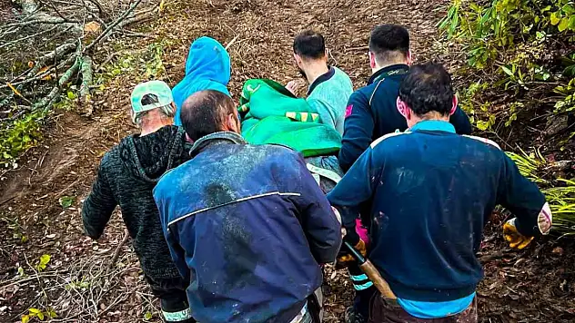 Ağaç keserken yaralanan işçi için seferber oldular