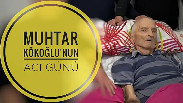 Ağdacı Muhtarının acı günü
