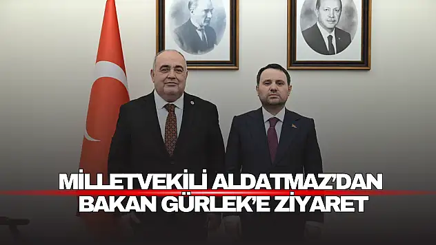 AK Parti Bartın Milletvekili Aldatmaz'dan Bakan Gürlek'e Ziyaret