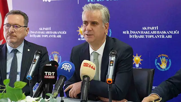 AK Parti Genel Başkan Yardımcısı Yalçın: