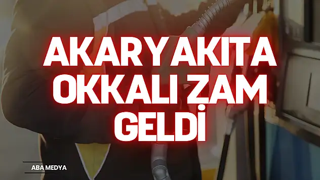 Akaryakıta Okkalı Zam Geldi