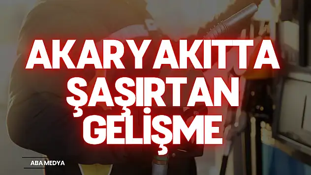 Akaryakıtta Şaşırtan Gelişme