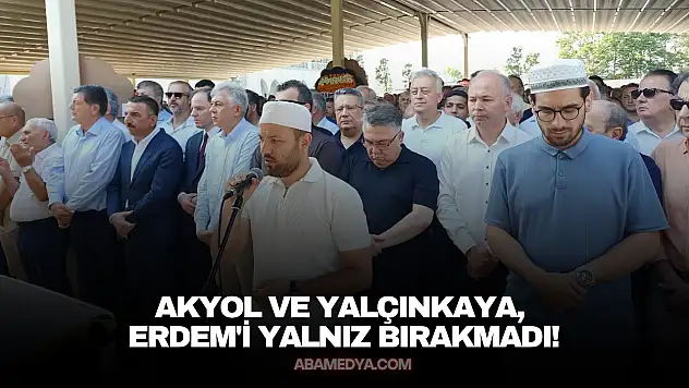 Akyol ve Yalçınkaya, Erdem'i Yalnız Bırakmadı!