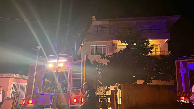 Alaplı'da baca yangını korkuttu