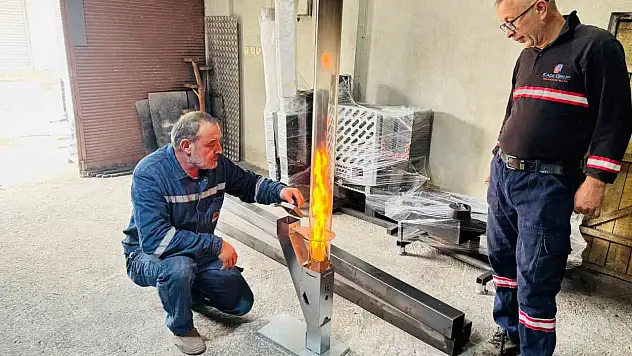 Alaplı'da üretilen pelet sobalar dünya pazarında