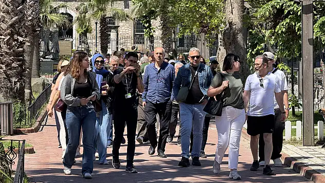 Amasra'da bayram yoğunluğu