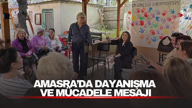 Amasra'da Dayanışma ve Mücadele Mesajı