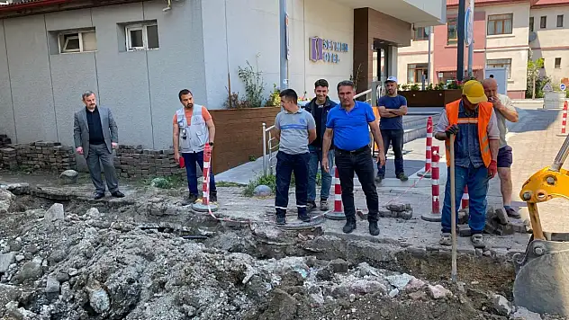 Amasra'da doğalgaz çalışmaları sürüyor