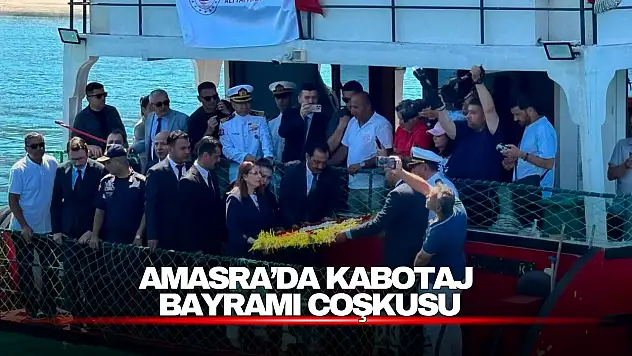 Amasra'da Kabotaj Bayramı Coşkusu