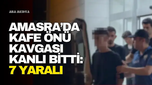 Amasra'da Kafe Önü Kavgası Kanlı Bitti: 7 Yaralı