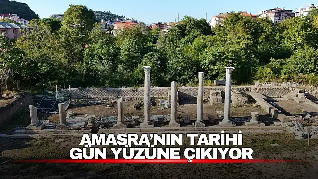 Amasra'nın Tarihi Gün Yüzüne Çıkıyor