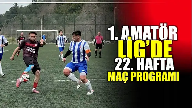 Amatör Lig'de haftanın maçları