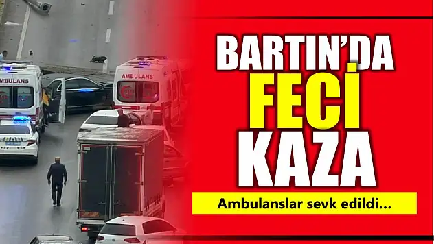 Ambulanslar sevk edildi