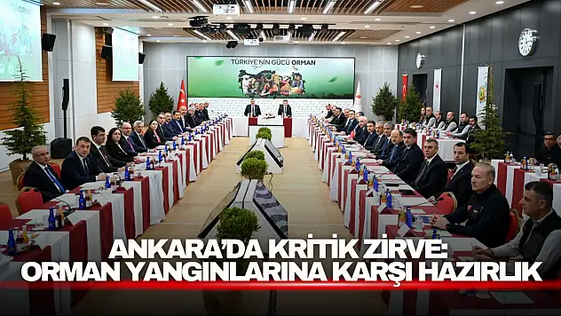 Ankara'da Kritik Zirve