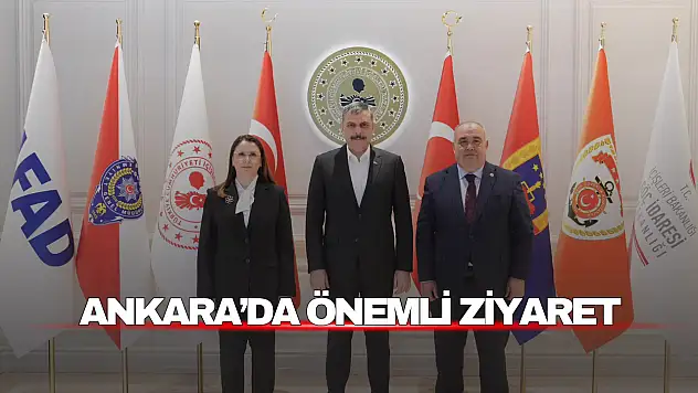 Ankara'da Önemli Ziyaret