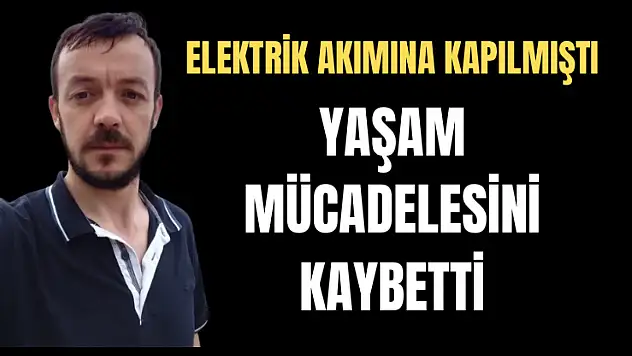 Ankara'dan acı haber geldi
