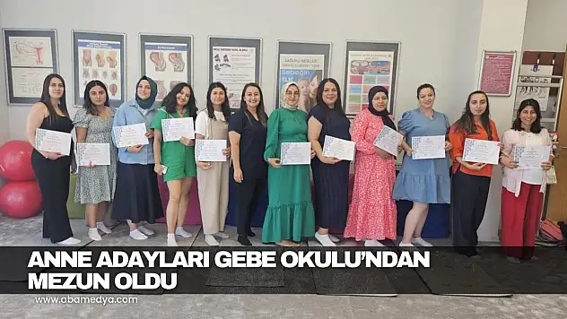 Anne Adayları Gebe Okulu'ndan Mezun Oldu