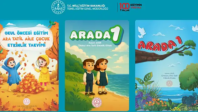 Ara tatil için etkinlik kitapları yayımlandı