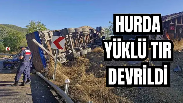 Araç sürücüsü yaralandı
