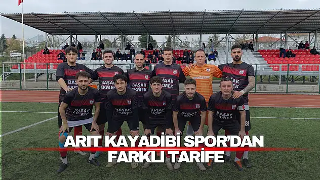 Arıt Kayadibi Spor'dan Farklı Tarife