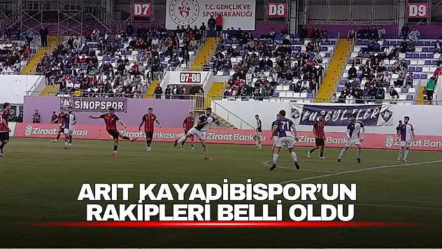 Arıt Kayadibispor'un PGL Grubu Belli Oldu