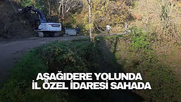Aşağıdere Yolunda Büyük İyileştirme